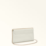 White Furla Meridiana M Crossbody Ss25, natural leather – view 4