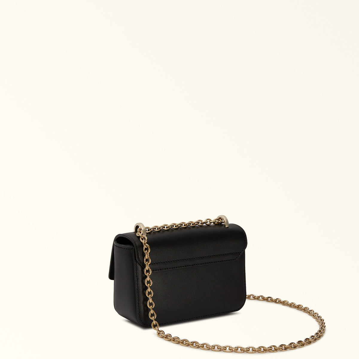 Black Furla Metropolis Mini Crossbody, natural leather – view 3