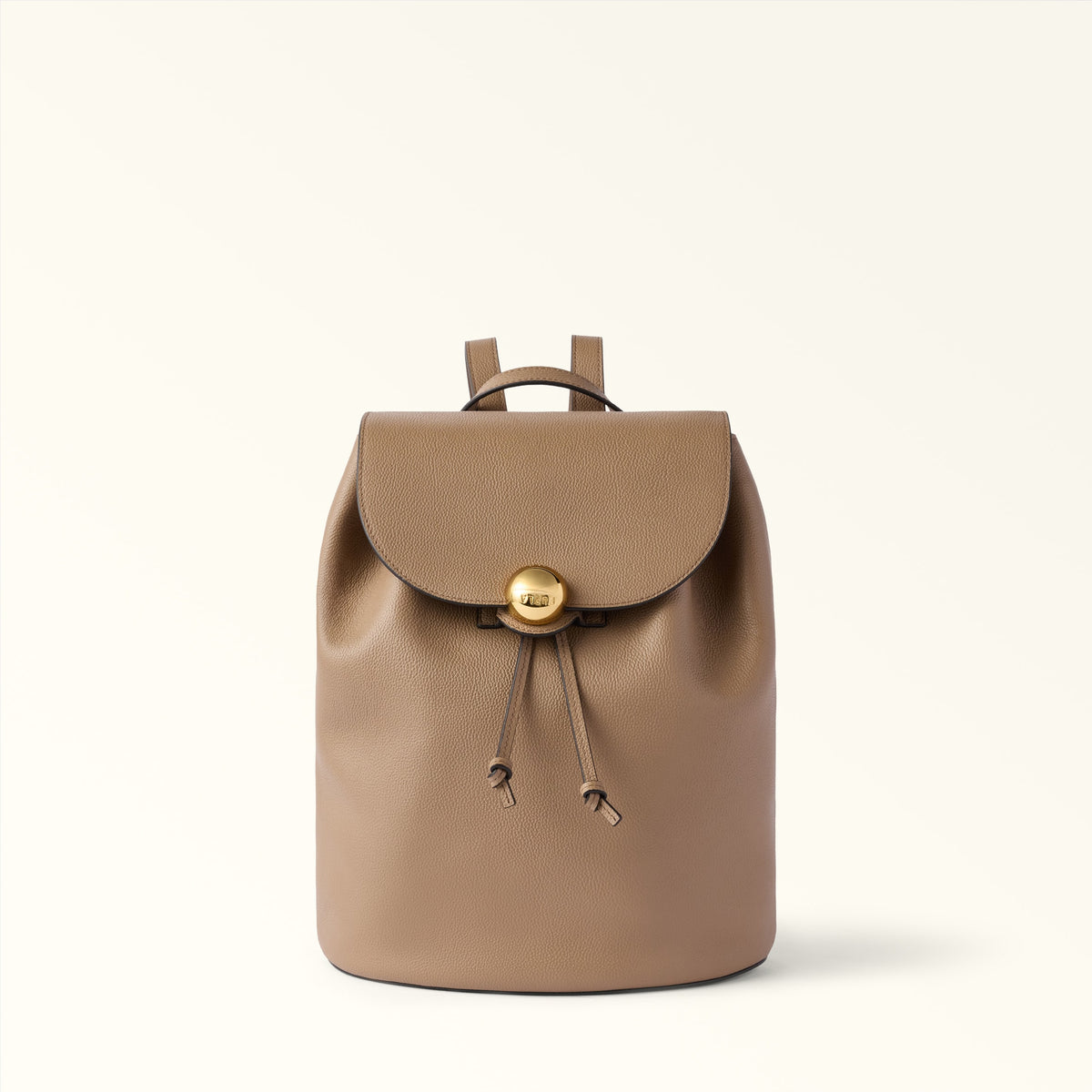 Camel Furla Moonlight M Backpack, natural leather – view 2