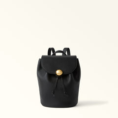 Black Furla FURLA MOONLIGHT S, backpack natural leather