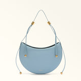 Light Blue Furla Moonstone M Shoulder Bag, natural leather – view 4