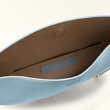 Light Blue Furla Moonstone M Shoulder Bag, natural leather – view 7