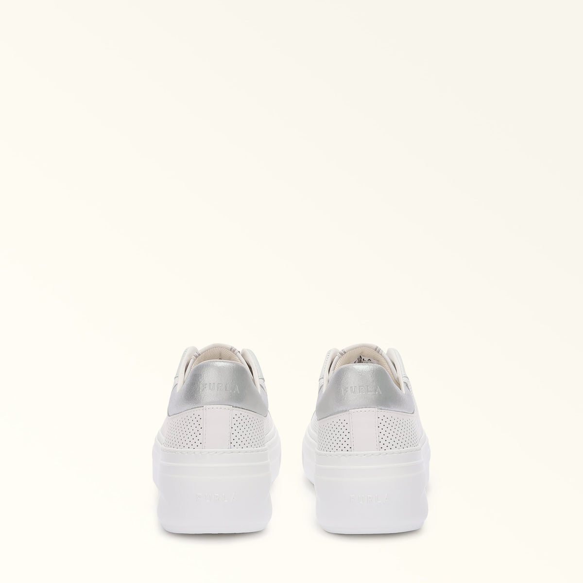 Off White Furla Nuage Sneaker T.50, shoes natural leather – view 3