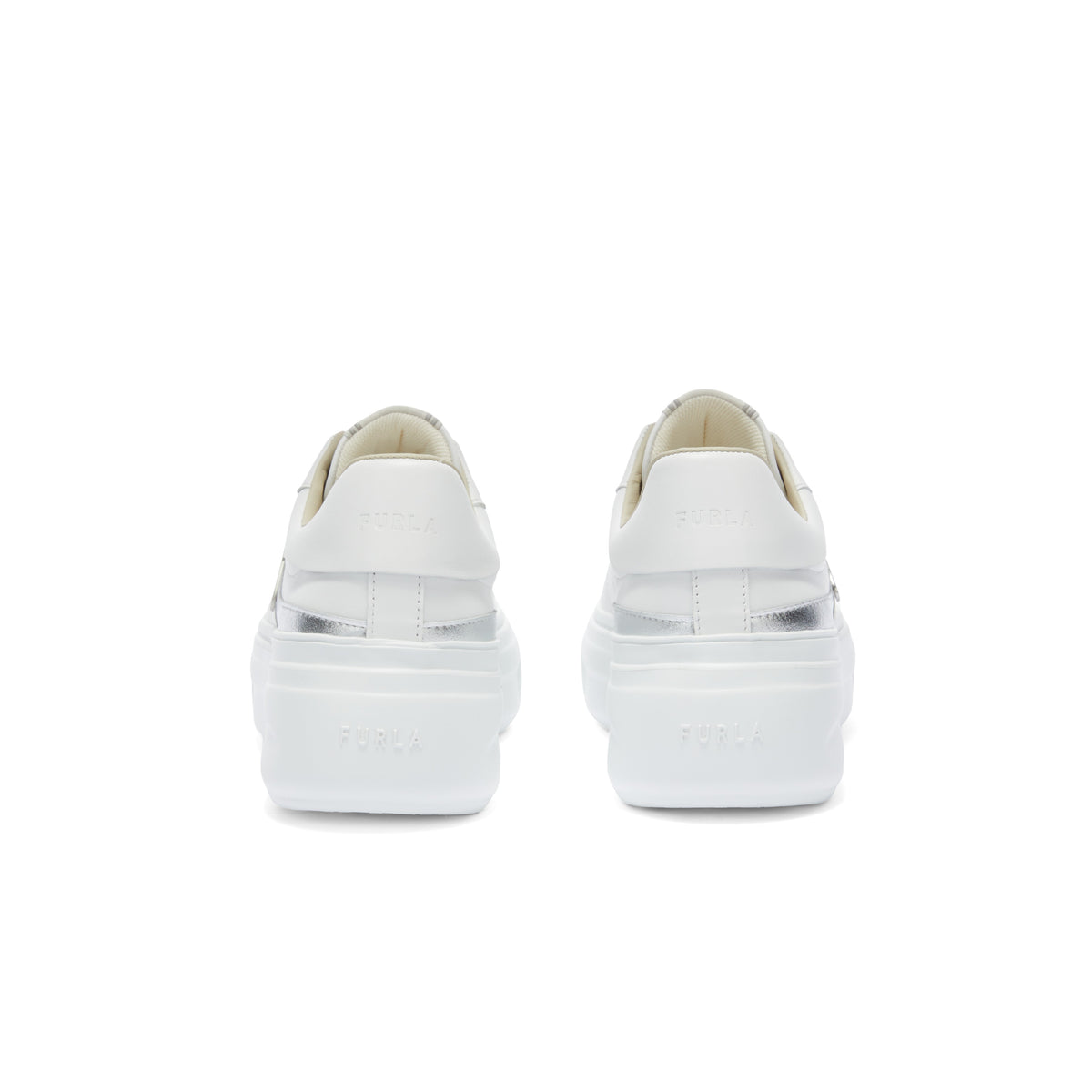 Off White Furla Nuage Sneaker T.50, shoes natural leather – view 3