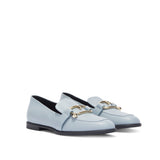 Silver Furla Nuvola Loafer T.15, shoes natural leather