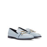 Silver Furla Nuvola Loafer T.15, shoes natural leather – view 6