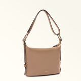 Beige Furla Nuvola M Hobo Aw25, natural leather – view 4