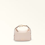 Beige Furla Nuvola Mini Handbag, natural leather