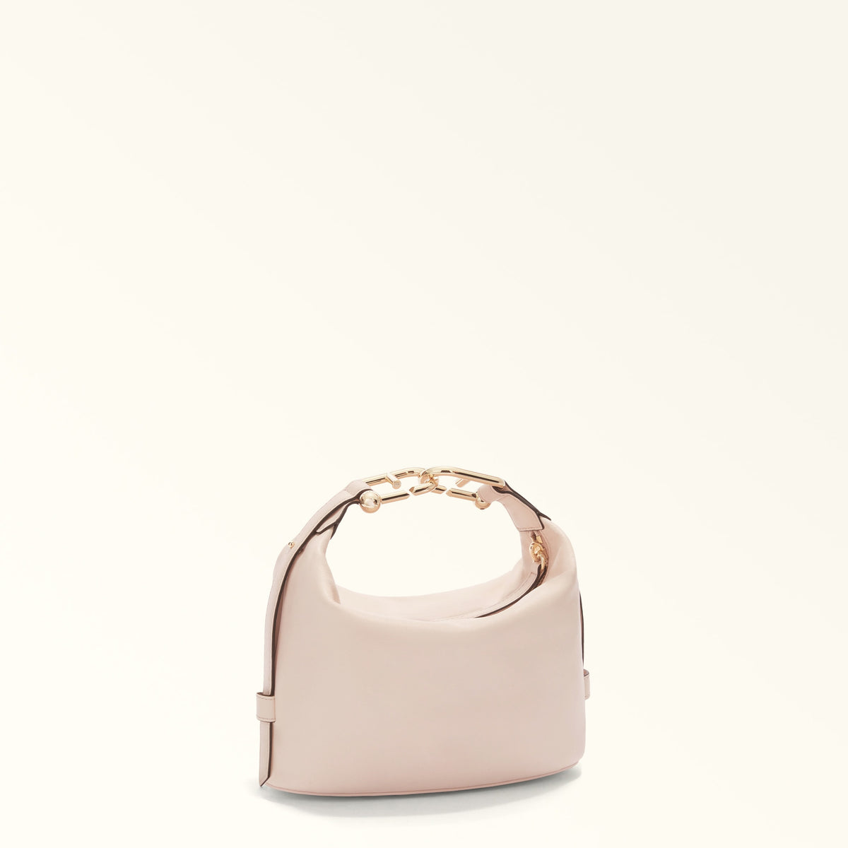 Beige Furla Nuvola Mini Handbag, natural leather – view 2