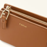 Brown Furla Nuvola S Compact Wallet L, natural leather – view 2