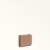 Taupe Furla Nuvola S Compact Wallet L, natural leather – view 3