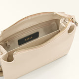 Beige Furla Nuvola S Crossbody, natural leather – view 3