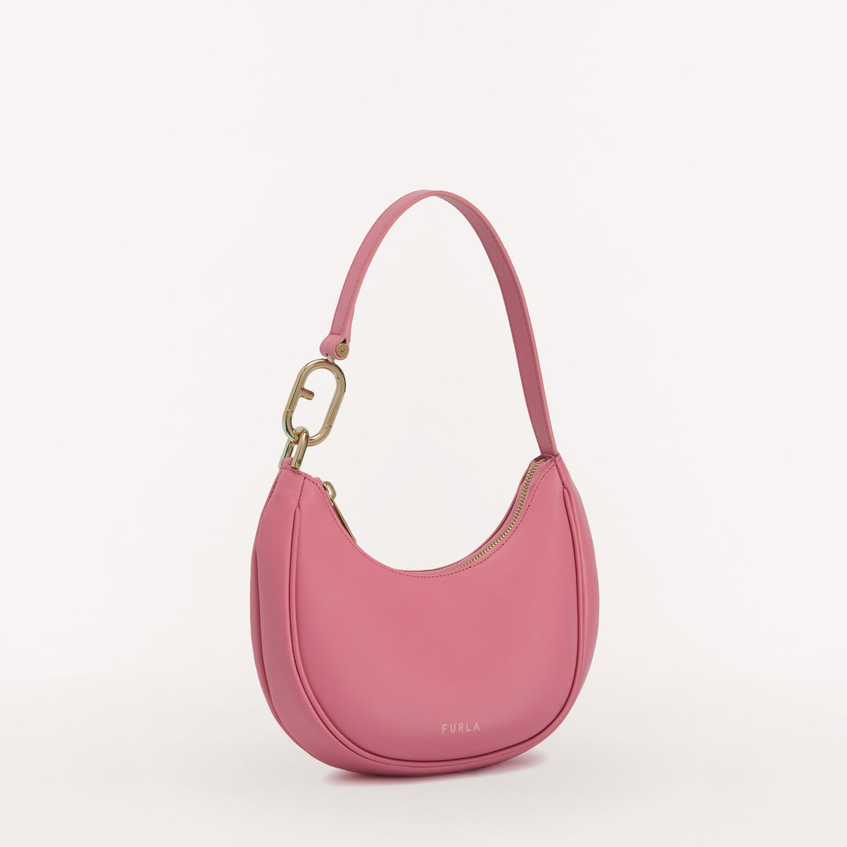 Pink Furla Primavera S Shoulder Bag, natural leather – view 3