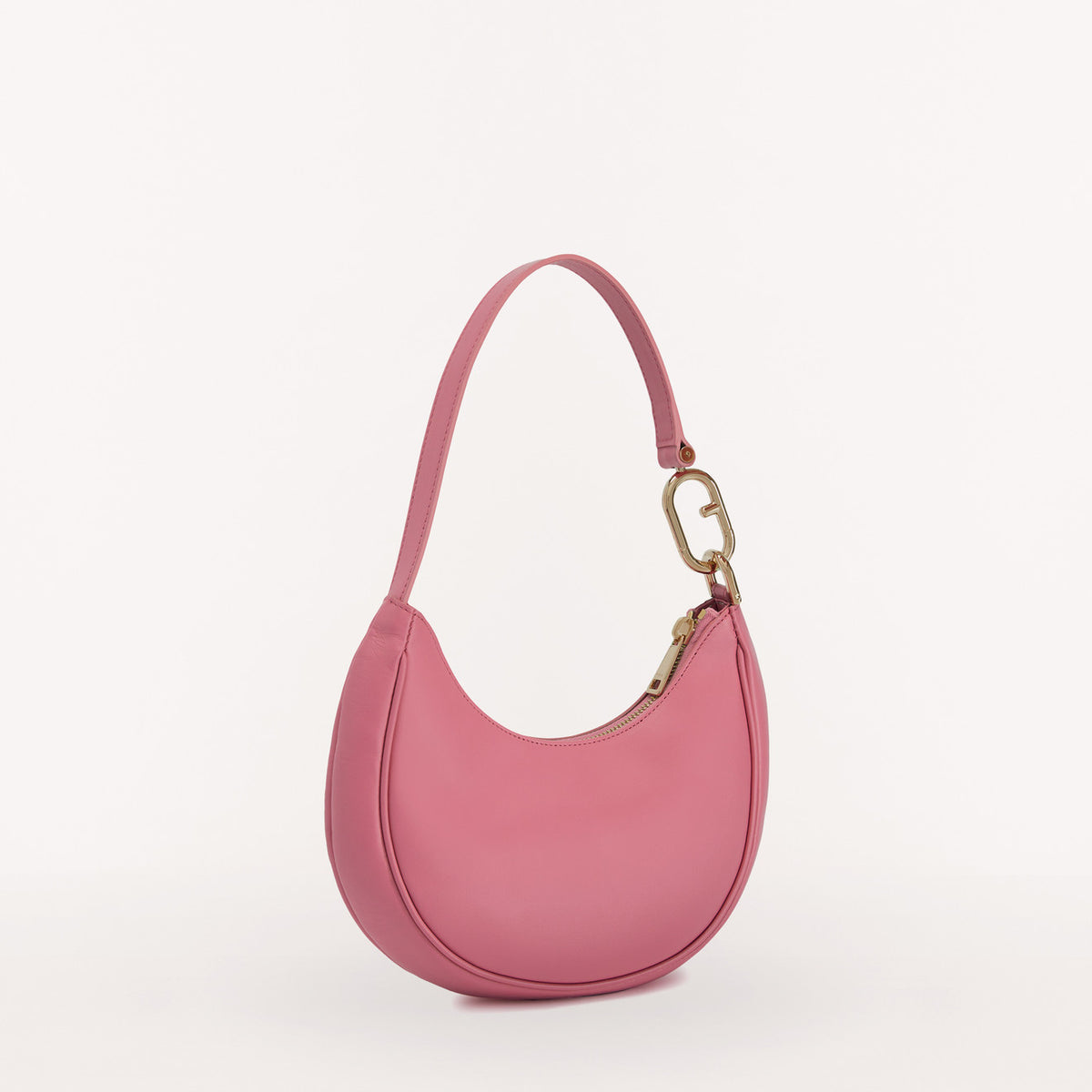 Pink Furla Primavera S Shoulder Bag, natural leather – view 4