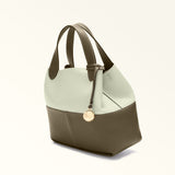 Green Furla Primrose M Tote, natural leather – view 3