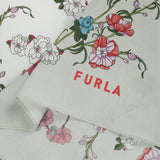 Green Furla Primula Bandana 55x55, scarf coton