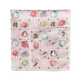 Pink Furla Primula Carre' 60x60 Ss25, scarf silk – view 2