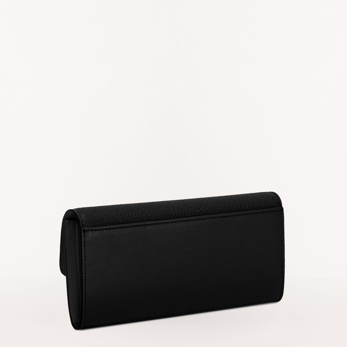 Black Furla Primula Continental Wallet Slim, natural leather – view 2