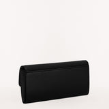 Black Furla Primula Continental Wallet Slim, natural leather – view 2