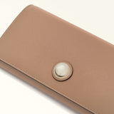 Taupe Furla Sfera Continental Wallet, natural leather – view 2