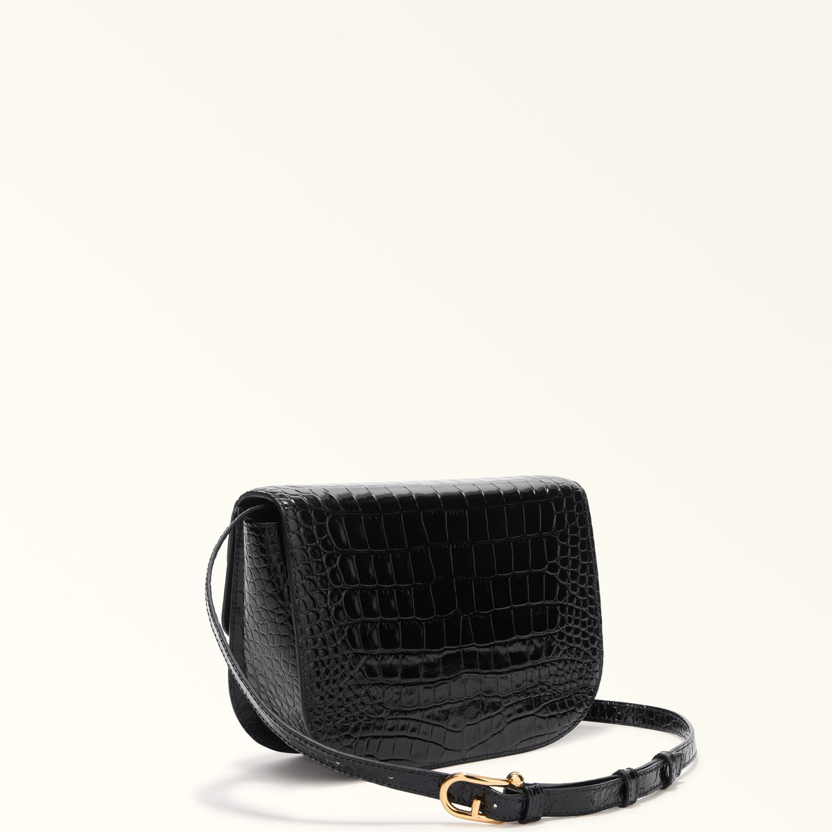 Black Furla Sfera S Crossbody Round Aw25, handbag natural leather – view 4