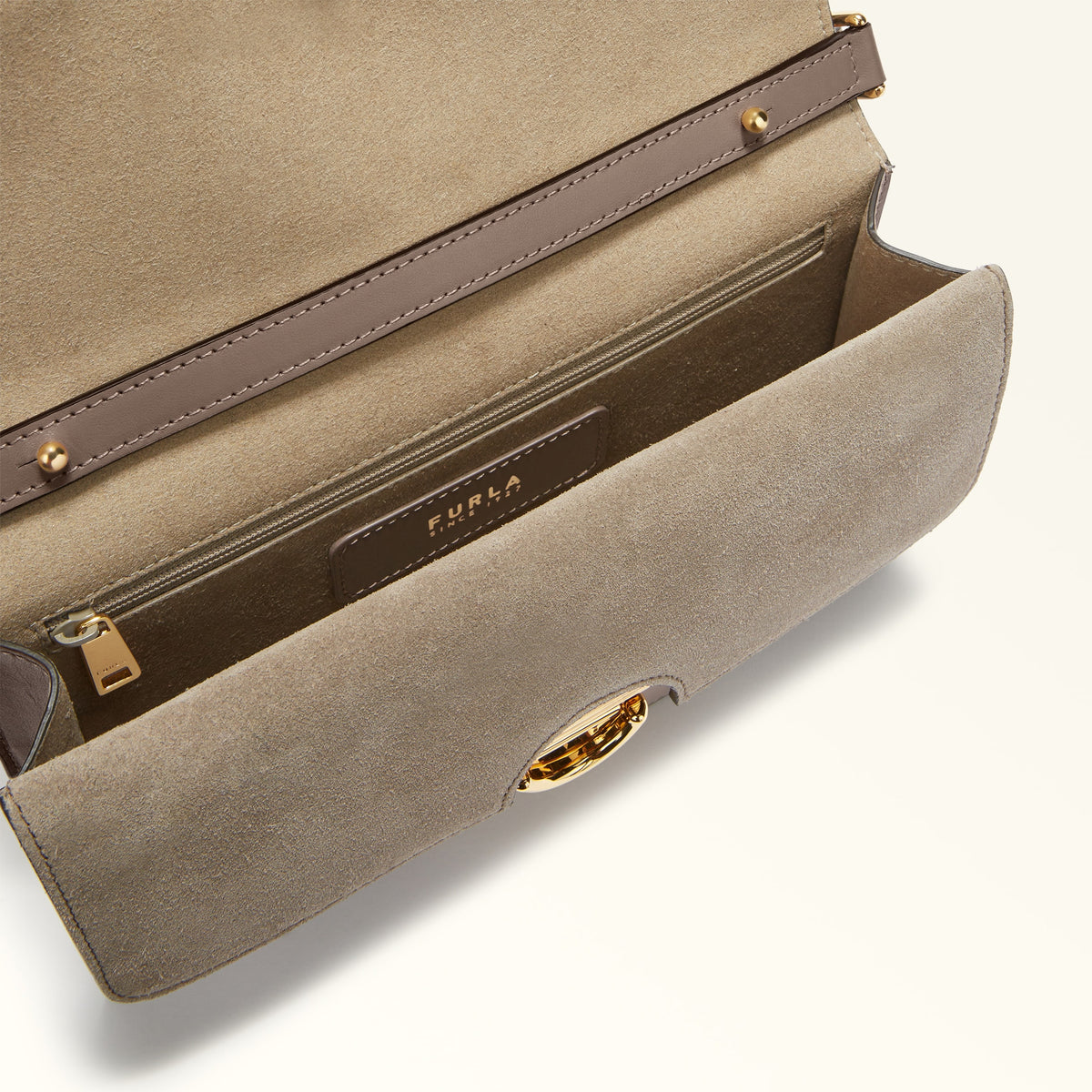 Grey Furla Sfera S Crossbody, natural leather – view 5