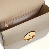 Beige Furla Sfera S Top Handle, handbag natural leather – view 3