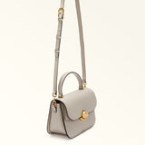 Beige Furla Sfera S Top Handle, handbag natural leather – view 5