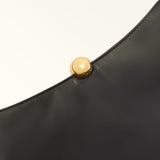 Black Furla Sfera Soft M Bucket Bag, natural leather – view 2