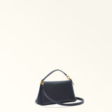 Navy Furla Sfera Soft Mini Crossbody Top Handle, natural leather – view 2