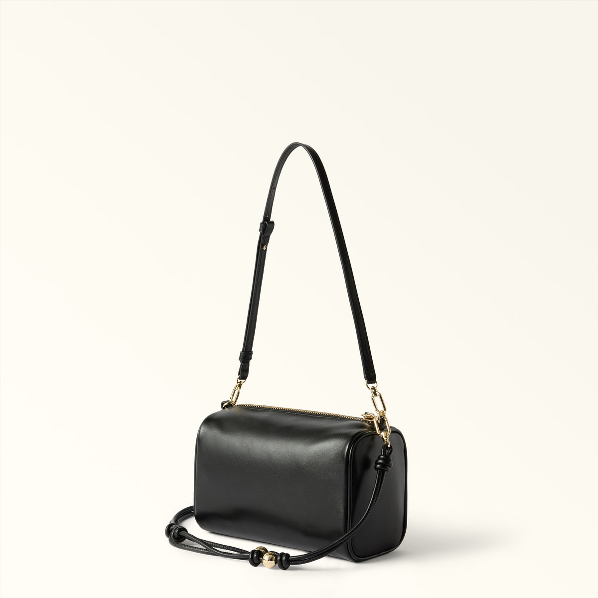 Black Furla Talia Crossbody, natural leather – view 4