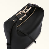 Black Furla Tonie M Hobo Aw25, natural leather – view 3