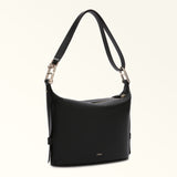 Black Furla Tonie M Hobo Aw25, natural leather – view 5