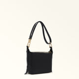 Black Furla Tonie Mini Hobo Aw 25, natural leather – view 2