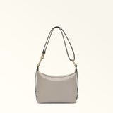 Taupe Furla Tonie Mini Hobo Aw 25, natural leather