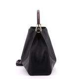 Black Gironacci 103461 Vitello soft, shoulder bag natural leather – view 5