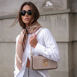 Beige Gironacci Clutch 2290, natural leather