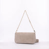 Beige Gironacci Clutch 2290, natural leather – view 7