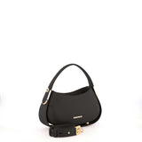 Black Gironacci Shoulder Bag 3150, natural leather