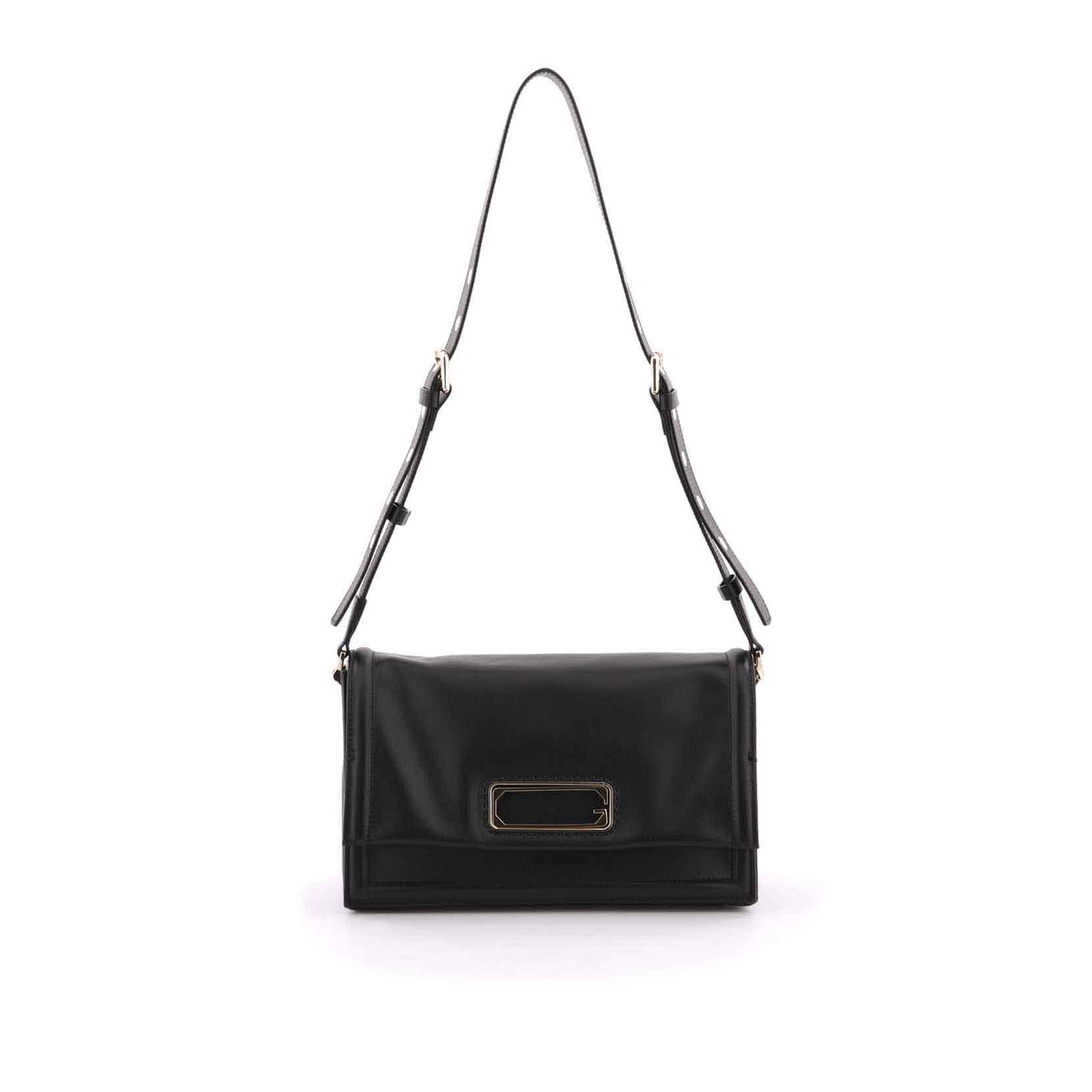 White Gironacci Shoulder Bag 3251, natural leather
