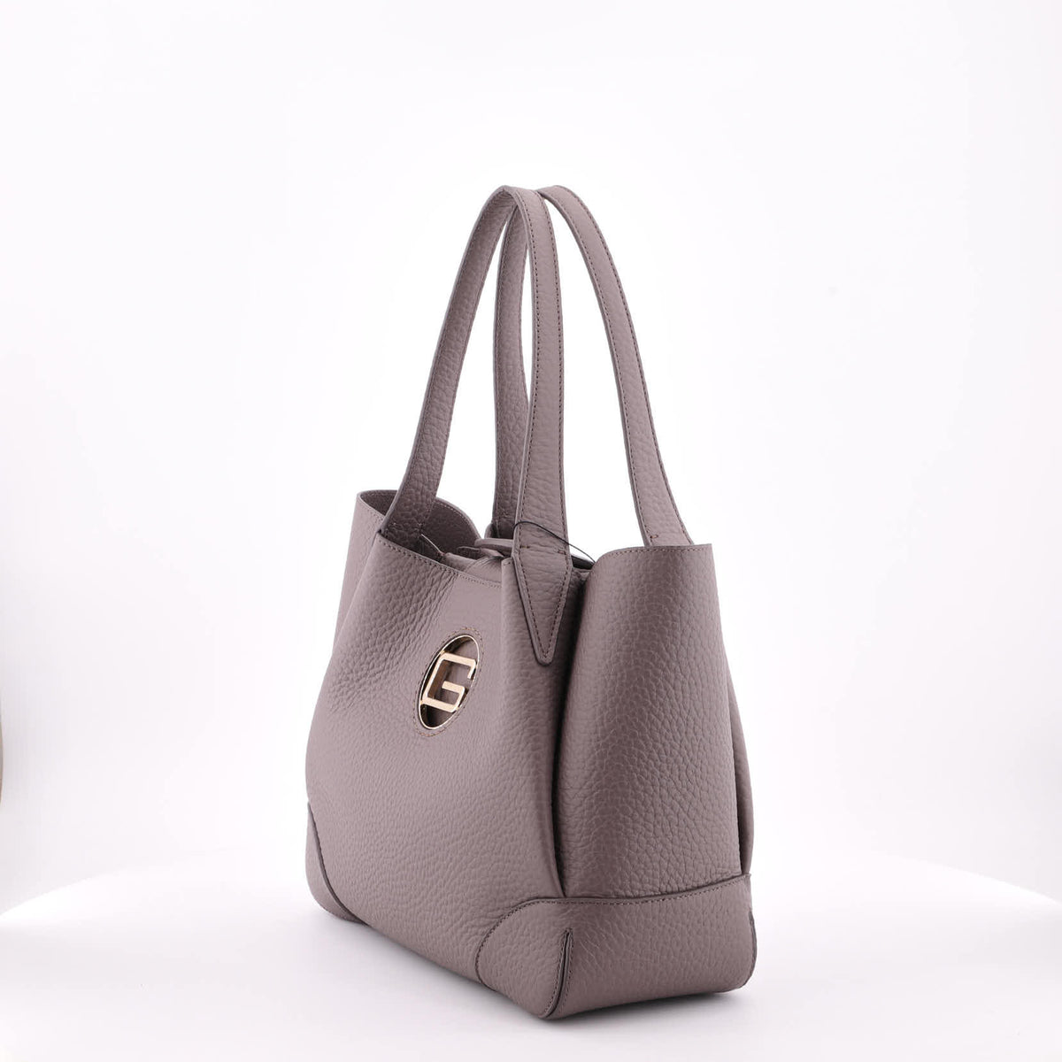 Grey Gironacci Shoulder bag M 2351, natural leather – view 2