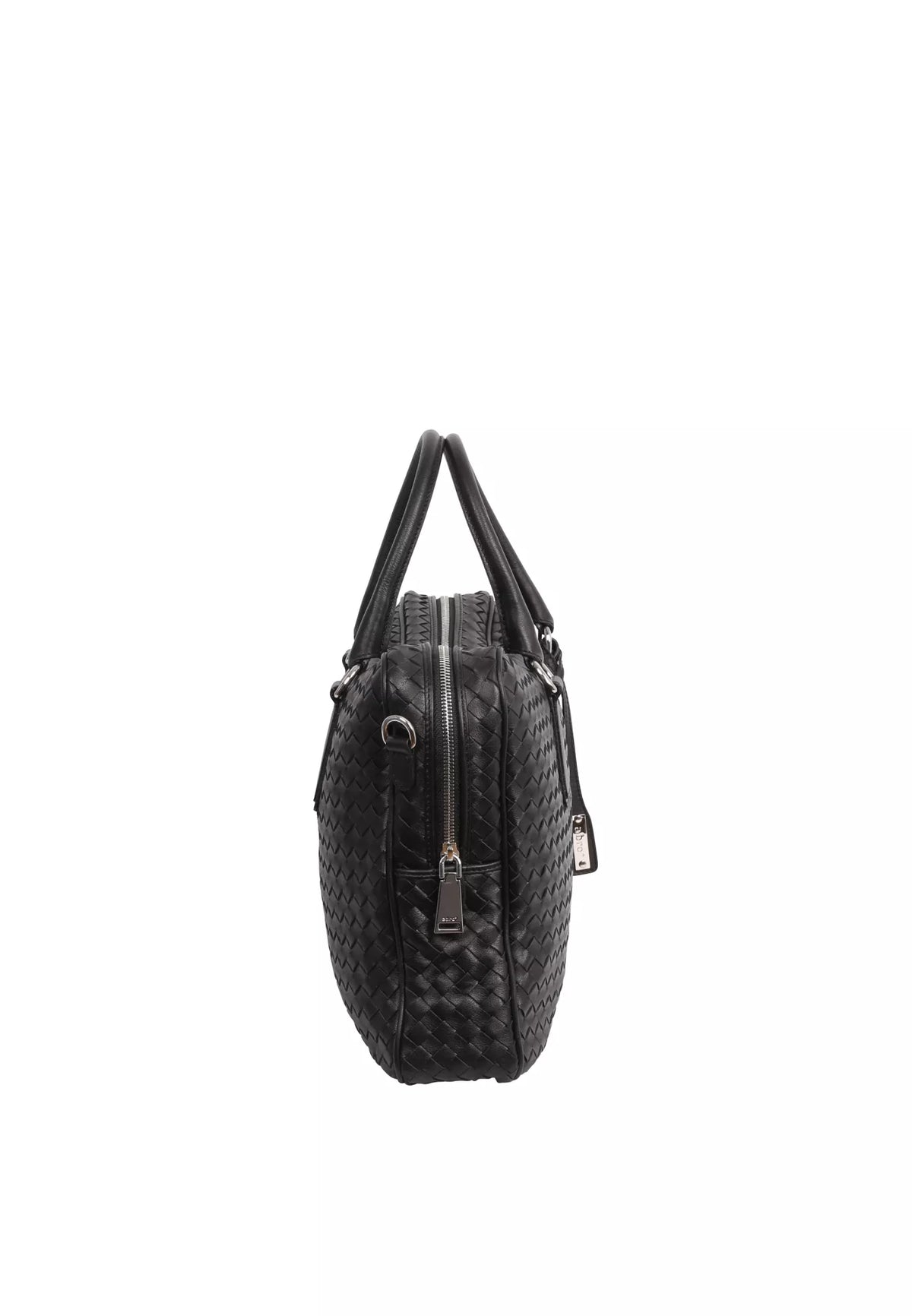 Black Heros Business shopper VERY BUSY, natural leather – view 3