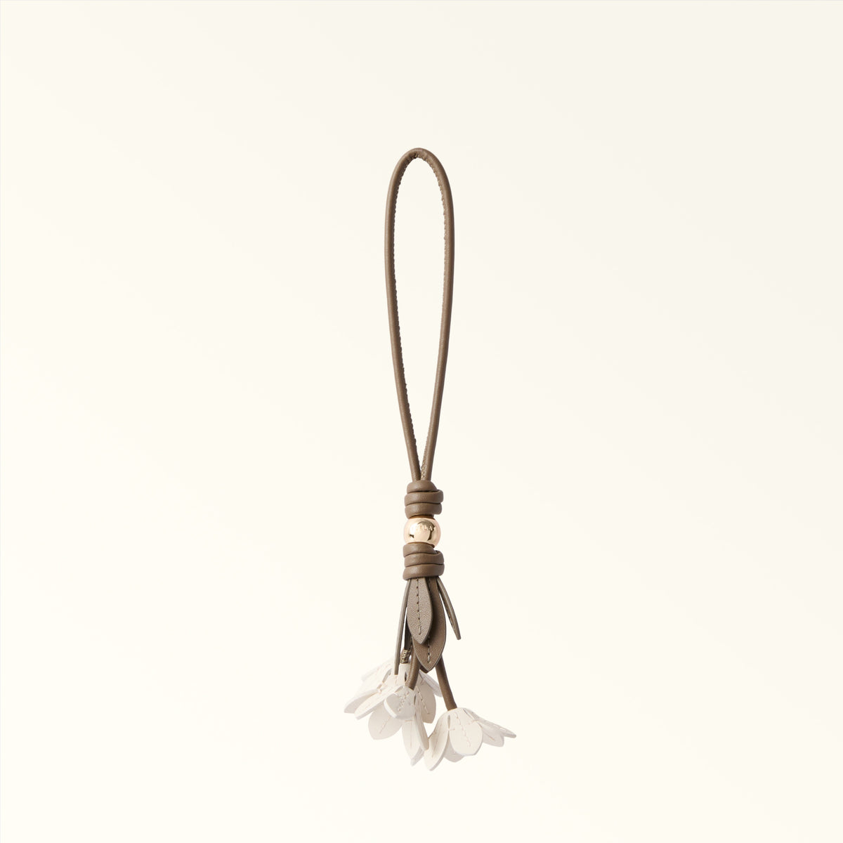 Off White Heros Furla Allegra Charm, natural leather