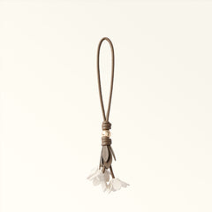 Off White Heros Furla Allegra Charm, natural leather