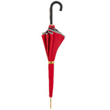 Red Pasotti Red Umbrella With Bridles Print, Double Cloth – view 2