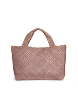 Taupe Plinio Visona Esmeralda L, shopper natural leather – view 3