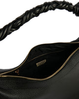 Black Plinio Visona Hobo TRACY 25162, natural leather – view 4