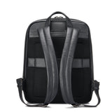 Black Roncato Alaska 15.6" Laptop Backpack, natural leather – view 2