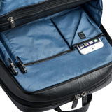 Black Roncato Alaska 15.6" Laptop Backpack, natural leather – view 5