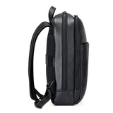 Black Roncato Alaska 15.6" Laptop Backpack, natural leather – view 7